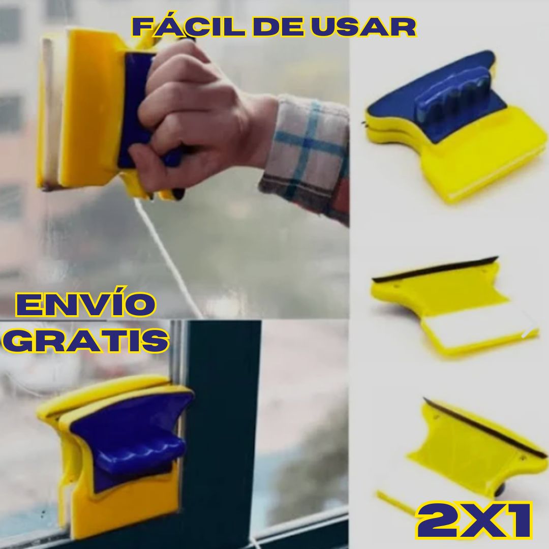 MagniClean® 🧽 Limpiavidrios doble cara