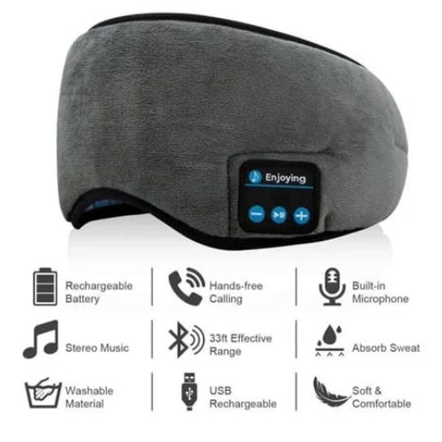 SleepSync® 😴 Máscara para dormir